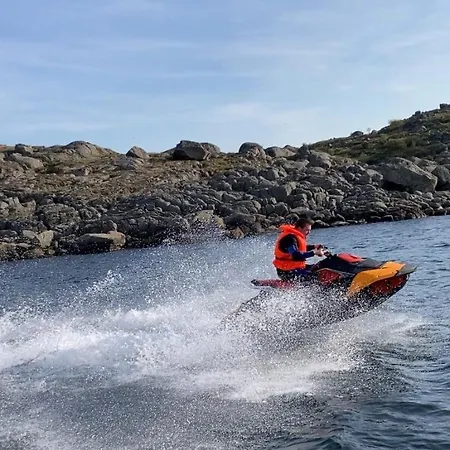 بيت للعطل Fjordblick Mit Motorboot, Jetski Und Kanu Mietbar Bis 8 Personen *