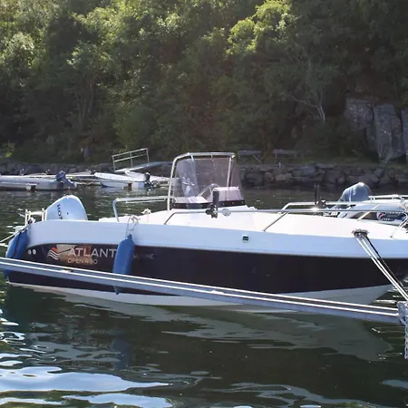Fjordblick Mit Motorboot, Jetski Und Kanu Mietbar Bis 8 Personen בית נופש לינגדאל